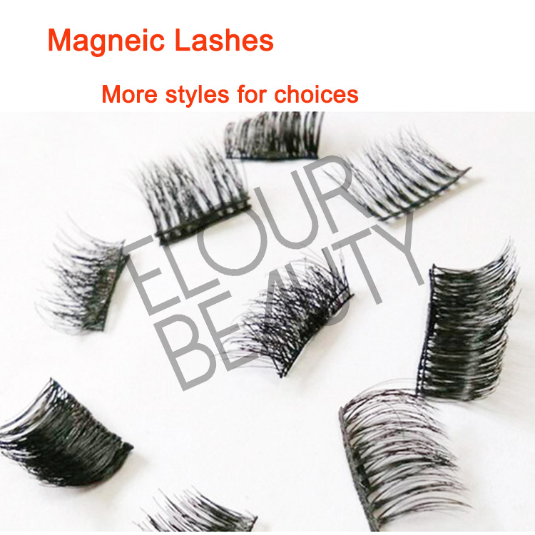 Natural long magnetic eyelashes false China manufacture EA52